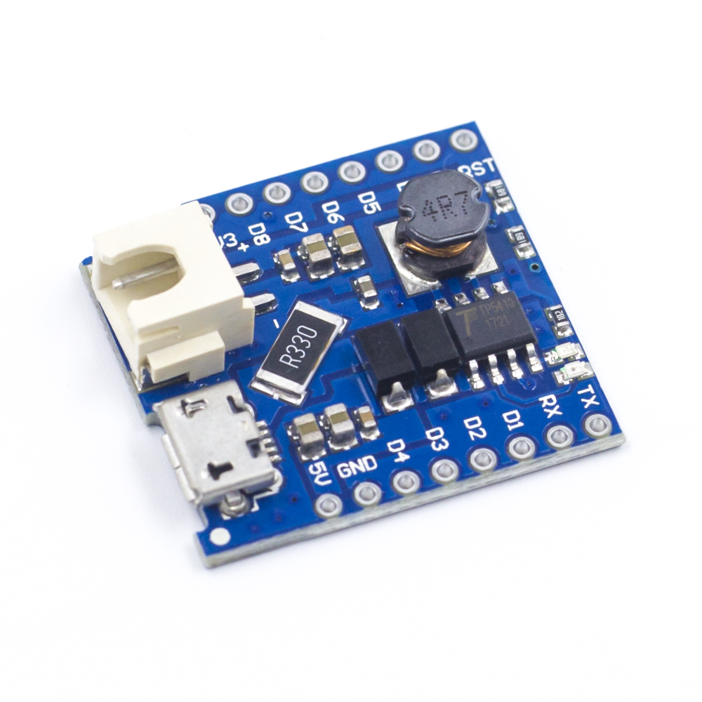 Плата зарядного устройства для литиевых батарей WeMos D1 с мини USB.